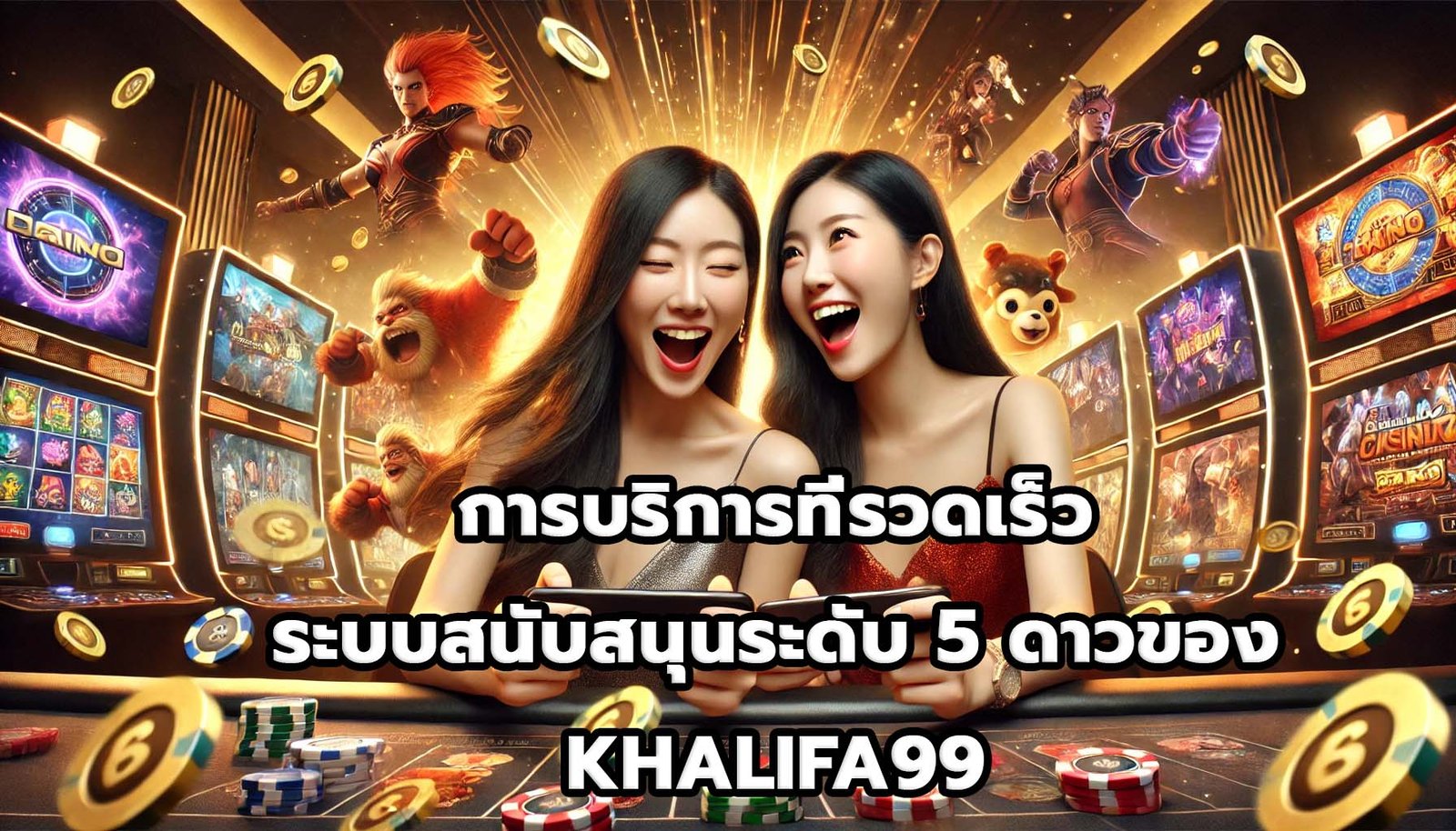 การบริการที่รวดเร็วและระบบสนับสนุนระดับ 5 ดาวของ KHALIFA99-8
