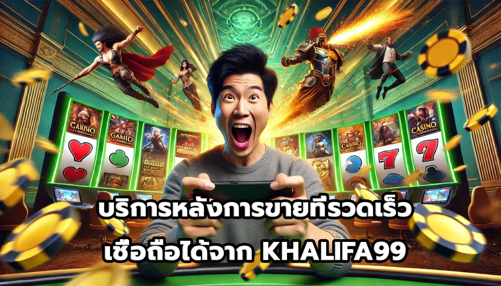 บริการหลังการขายที่รวดเร็วและเชื่อถือได้จาก KHALIFA99-9