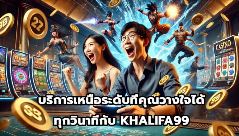 บริการเหนือระดับที่คุณวางใจได้ทุกวินาทีกับ KHALIFA99-7