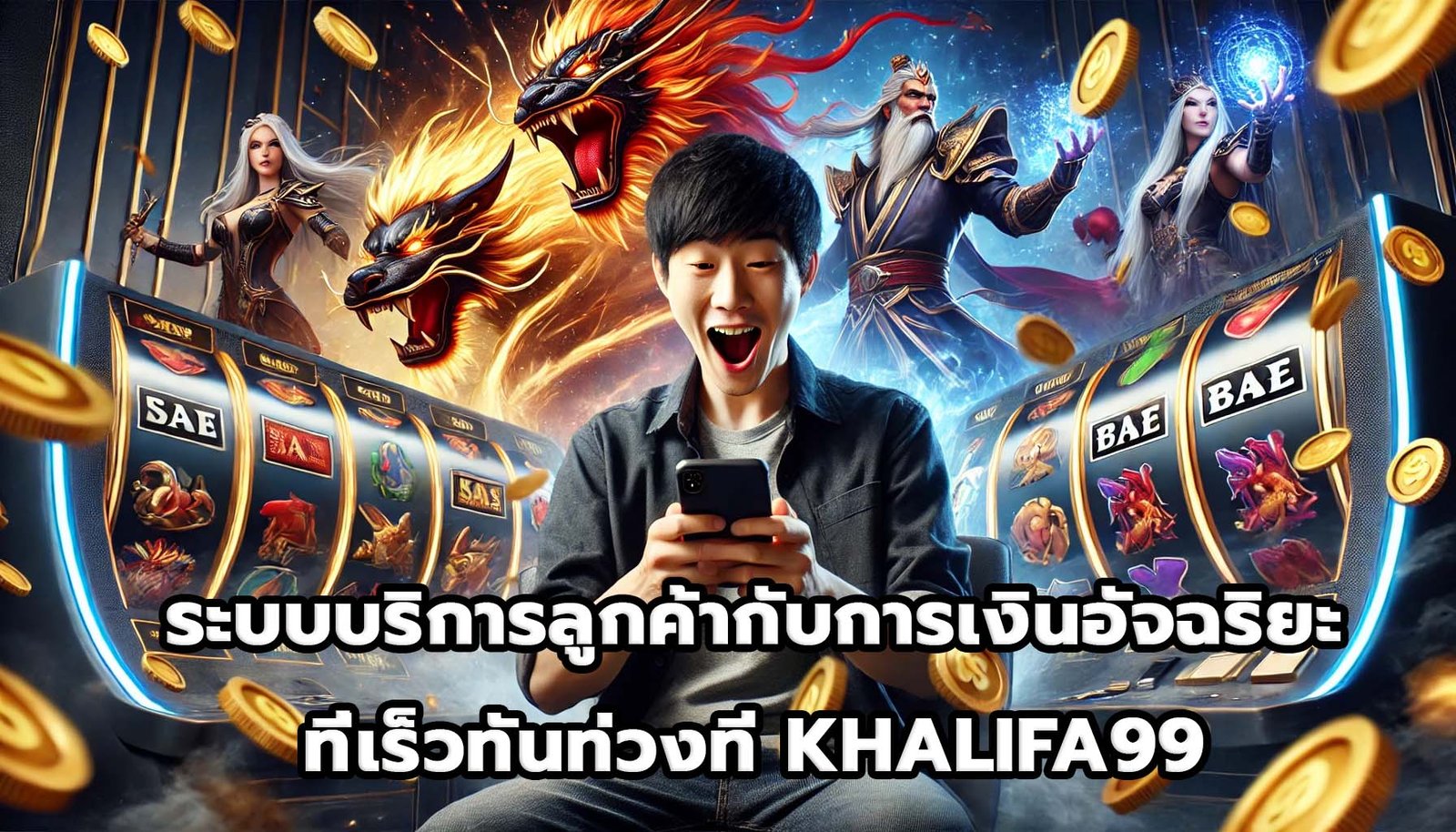 ระบบบริการลูกค้ากับการเงินอัจฉริยะที่เร็วทันท่วงที KHALIFA99-2