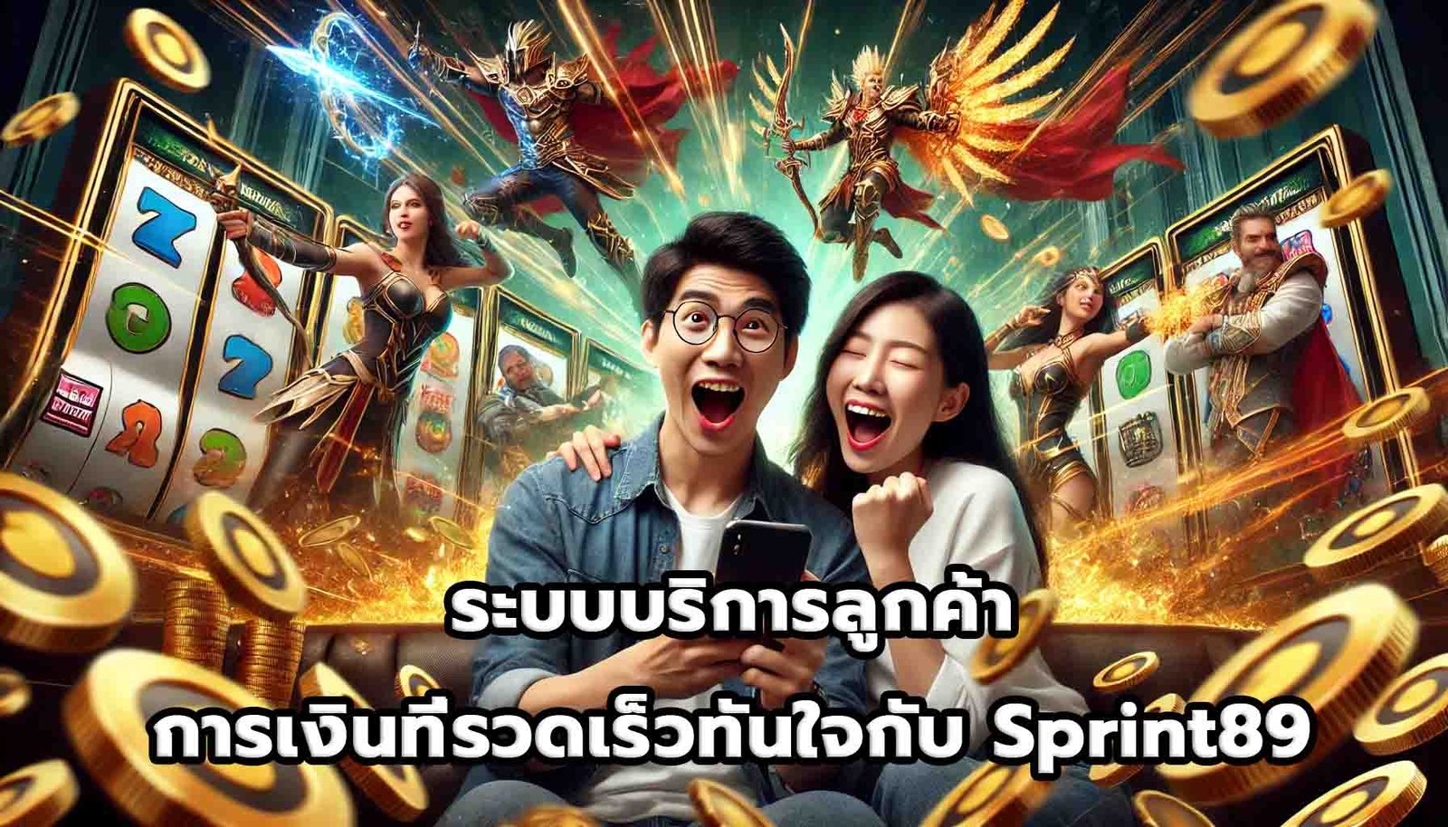 ระบบบริการลูกค้าและการเงินที่รวดเร็วทันใจกับ Sprint89-12